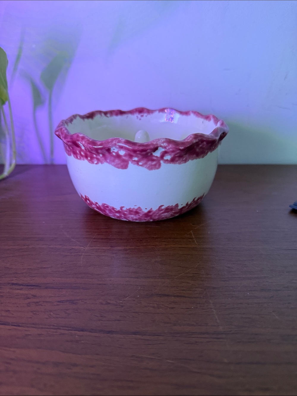 Handmade Joyce Dempsey pottery apple baker